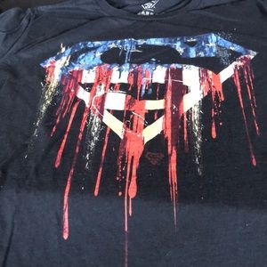 Men’s Large Black Super Man T